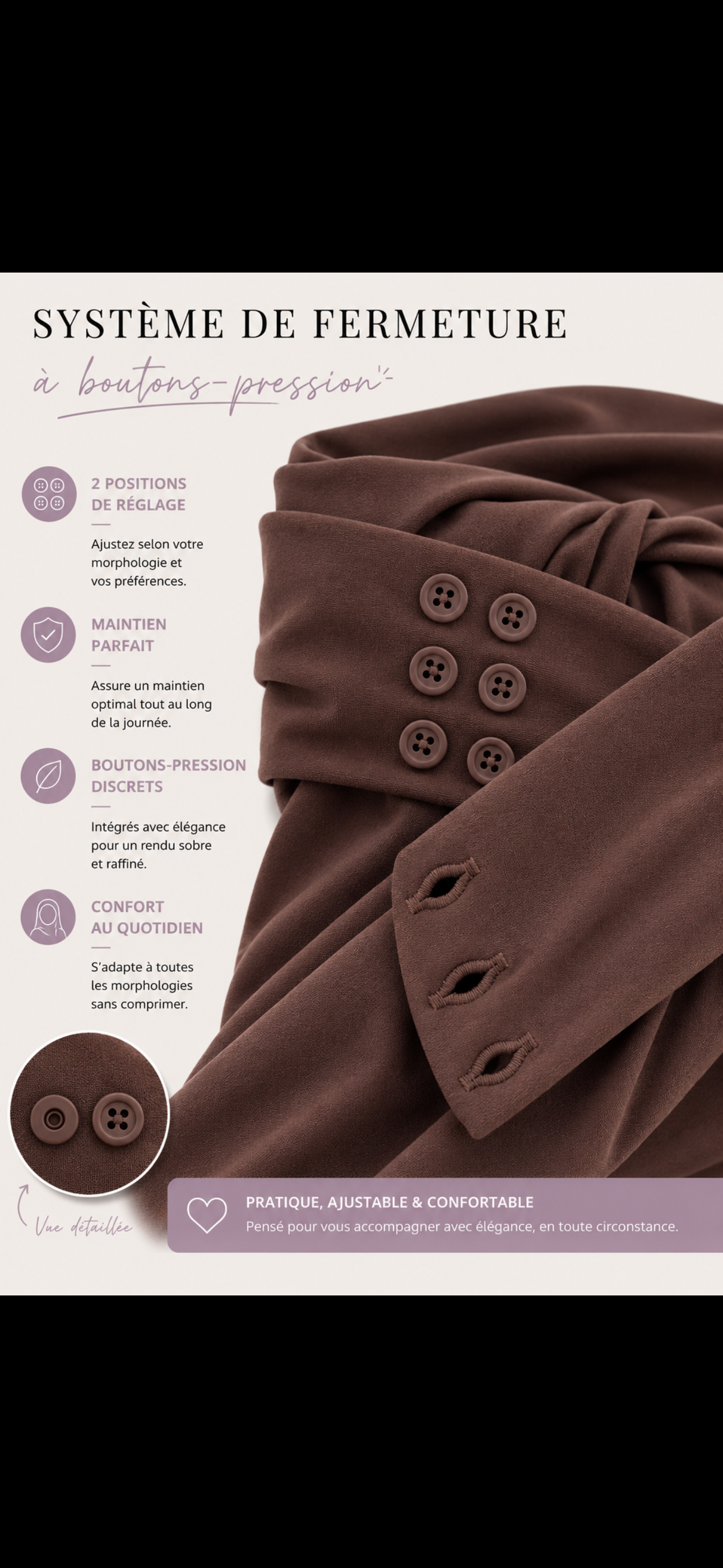 Cagoule Marron Signature Clothesbysoo ✨