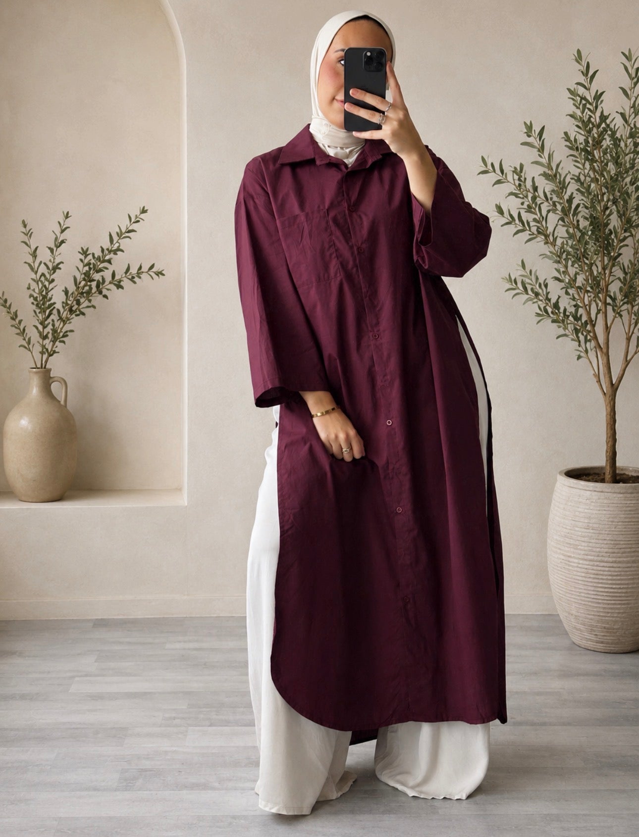 Chemise long Céline